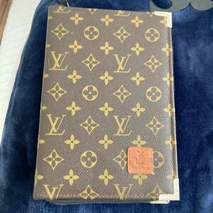 Brown and Gold notebook pad cover